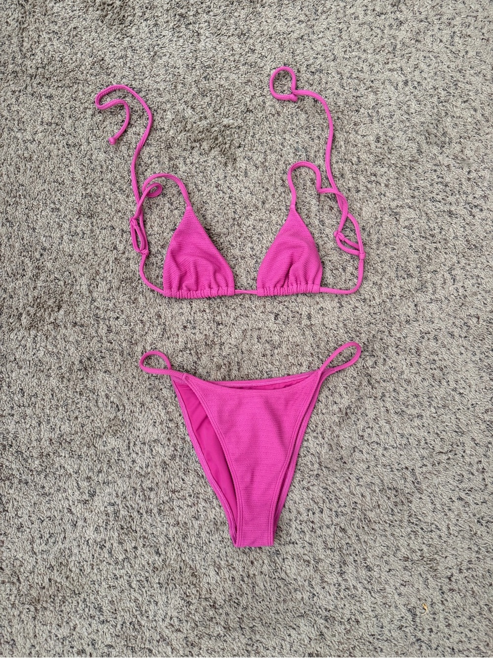 PacSun Swim Vibrant Fuchsia Bikini Bottom